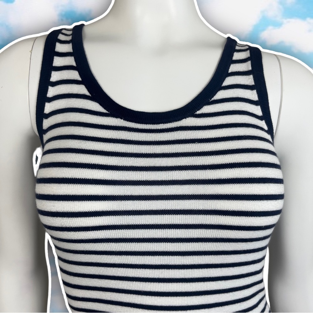 LILLY PULITZER Stanton Buoy Striped Sweater Dress Navy Nautical Beach Preppy - Picture 5 of 11